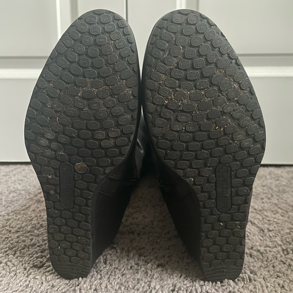 Women’s knee-high black boots, size 7.5 - Picture 3 of 6